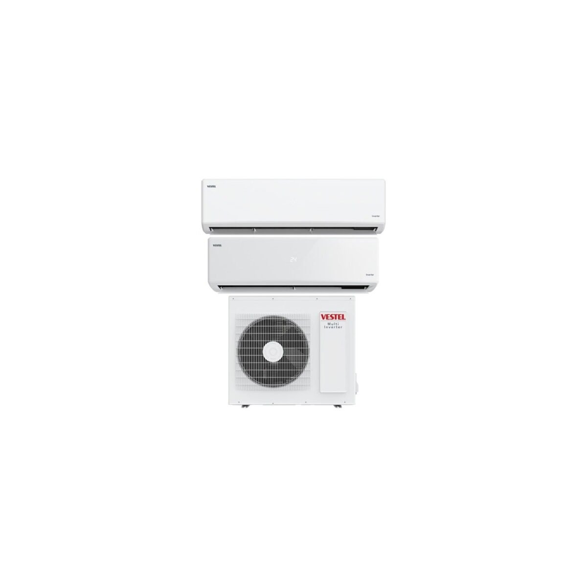 Vestel Flora Doğa Plus AC 12+18 A++ 27000 BTU Multi Inverter Klima - Görsel 3
